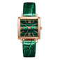 Popular 5PCS Women’s Quartz Watch Set – Square Case Fashion Jewelry Accessories