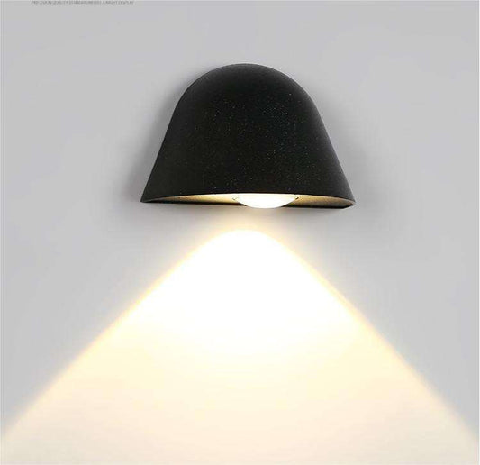 5W Bell-Shaped LED Wall Light – IP65 Waterproof Aluminum Outdoor Garden Lamp