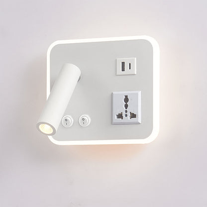 Modern LED Wall Light – Up & Down Aluminum Wall Sconce For Bedroom, Living Room & Hotel