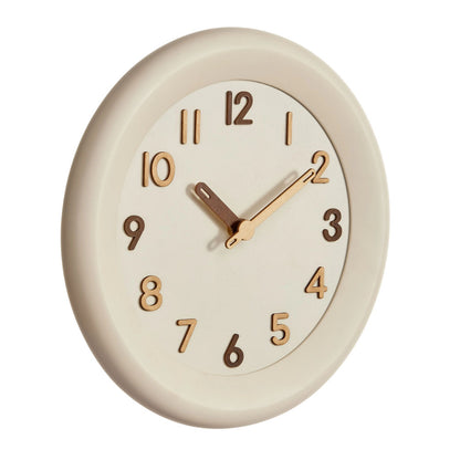 Eco-Friendly Solid Wood Frame Wall Clock – Modern Wooden Home Decor