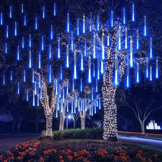 Meteor Shower LED String Lights – Waterproof Snowfall Fairy Lights For Christmas, Garden & Wedding