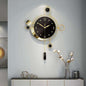 2025 Luxury Golden Wall Clock With Pendulum – Large Decorative Wall Hanging For Home Decor