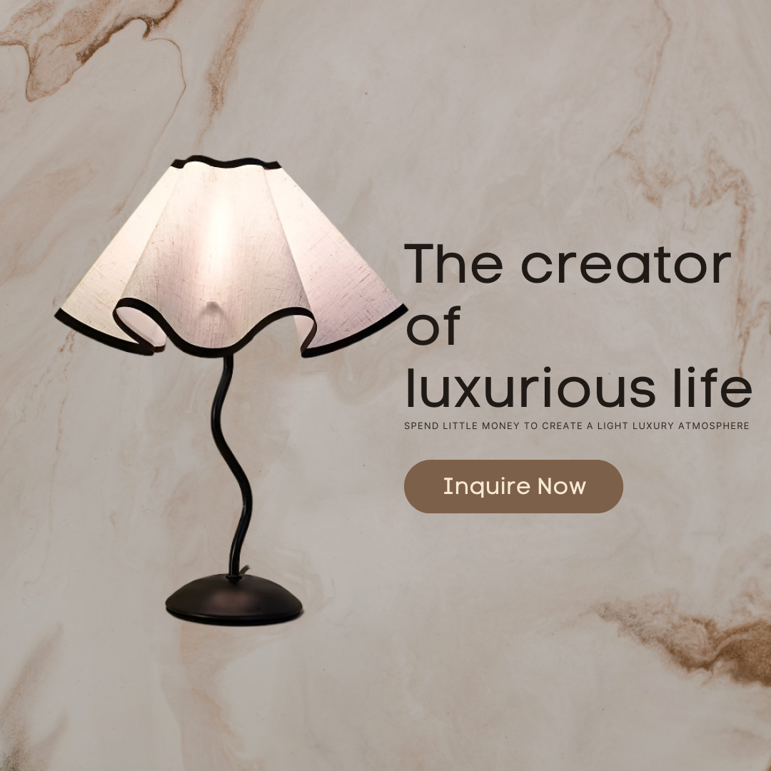 Modern Minimalist Bedside Table Lamp – Warm LED Night Light For Home Decor