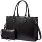 Custom Hot Sale Women’s Office Tote Bag – Waterproof PU Leather Laptop Shoulder Messenger Bag