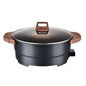 7.5L Large Electric Skillet – Non-Stick Hotpot With Divider, Multifunctional Cooking Appliance
