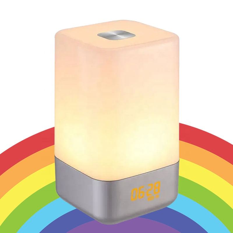 2026 Best Selling Sunrise Alarm Clock | Nature Sound Wake-Up Alarm With Snooze & LED Night Light | Digital Table Clock For Bedroom