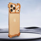 Ultra-Thin Aluminum Alloy Frame Lens Protector Cover For iPhone 12–17 Pro Max – New Design